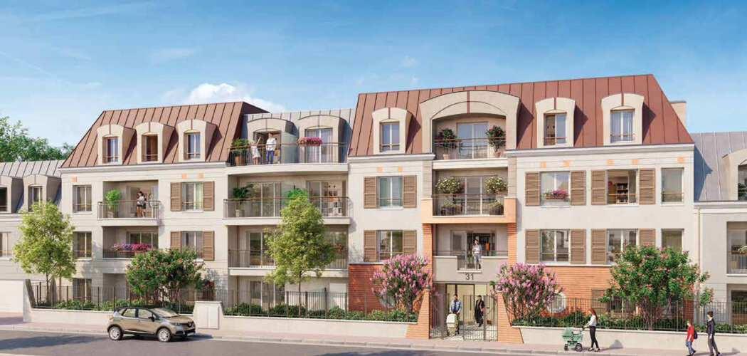 Programme immobilier neuf Résidence Albert Mourlan (93) - Montfermeil à deux pas du Tram T4 (93370) - Référence : 16432