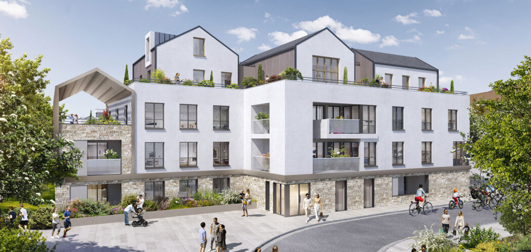Programme immobilier neuf Terrasses de l'Odyssée -  Montigny-le-Bretonneux : appartements neufs du studio au 5 pièces à 7 min de la gare (78180) - Référence : 15398