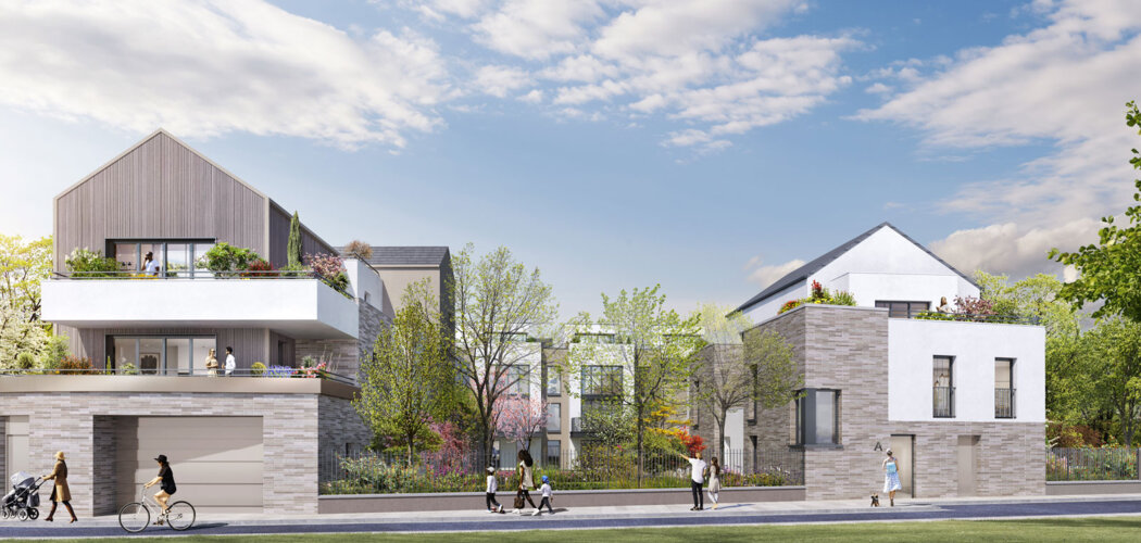 Programme immobilier neuf Terrasses de l'Odyssée -  Montigny-le-Bretonneux : appartements neufs du studio au 5 pièces à 7 min de la gare (78180) - Référence : 15398