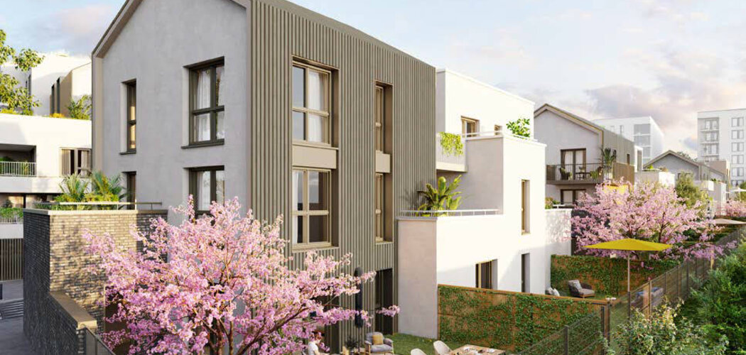 Programme immobilier neuf LE DOMAINE DES CERISIERS - Montigny-lès-Cormeilles : appartements neufs du 2 au 5 pièces à quelques pas de la gare (95370) - Référence : 15118
