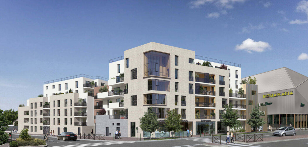 Programme immobilier neuf Les Terrasses - Coeur de ville - Montigny-lès-Cormeilles : appartements neufs du 2 au 5 pièces en cœur de ville (95370) - Référence : 7690