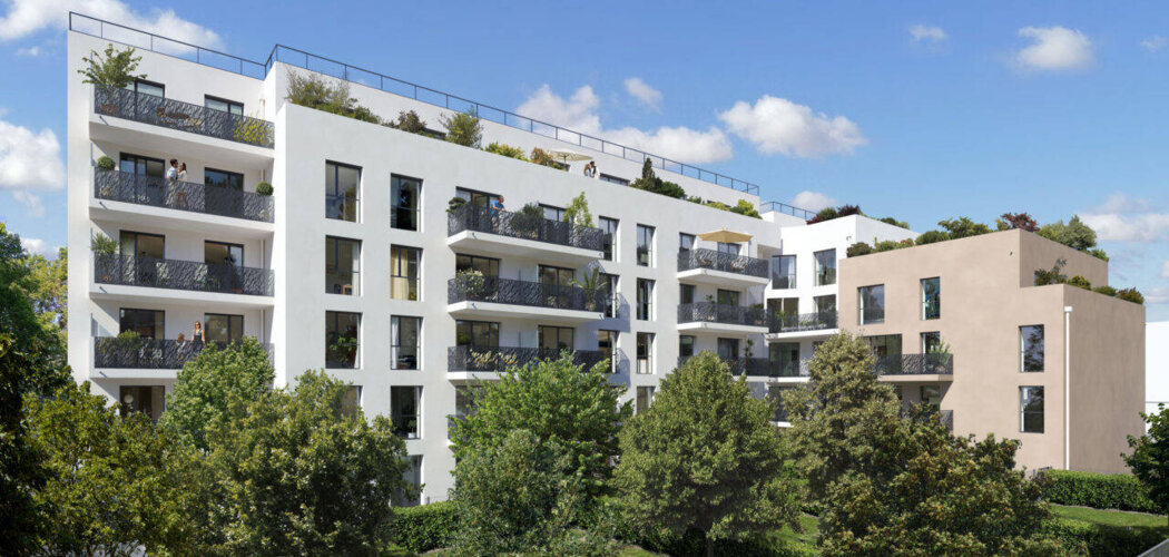 Programme immobilier neuf Les Terrasses - Coeur de ville - Montigny-lès-Cormeilles : appartements neufs du 2 au 5 pièces en cœur de ville (95370) - Référence : 7690