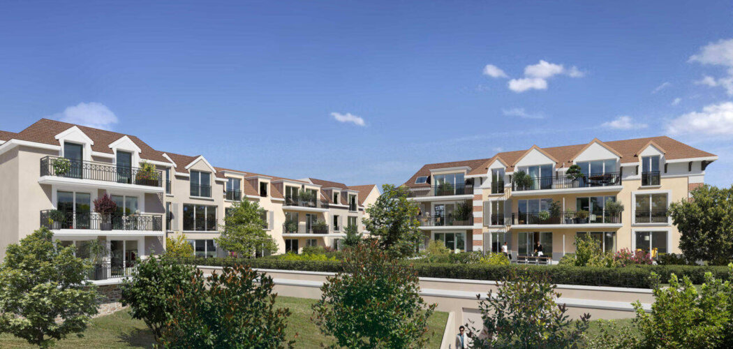 Programme immobilier neuf Les Hauts du Chateau - Montigny-lès-Cormeilles : Appartements T2–T4 avec terrasses, jardins privatifs et proximité cœur du village (95370) - Référence : 14719