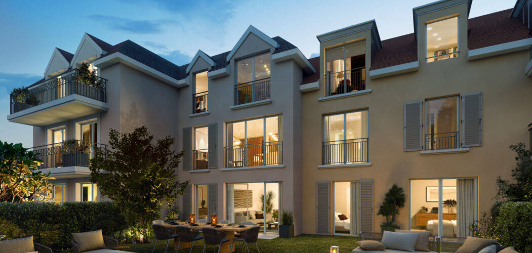Programme immobilier neuf Les Hauts du Chateau - Montigny-lès-Cormeilles : Appartements T2–T4 avec terrasses, jardins privatifs et proximité cœur du village (95370) - Référence : 14719