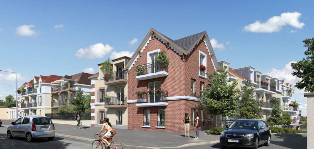 Programme immobilier neuf Les Hauts du Chateau - Montigny-lès-Cormeilles : Appartements T2–T4 avec terrasses, jardins privatifs et proximité cœur du village (95370) - Référence : 14719