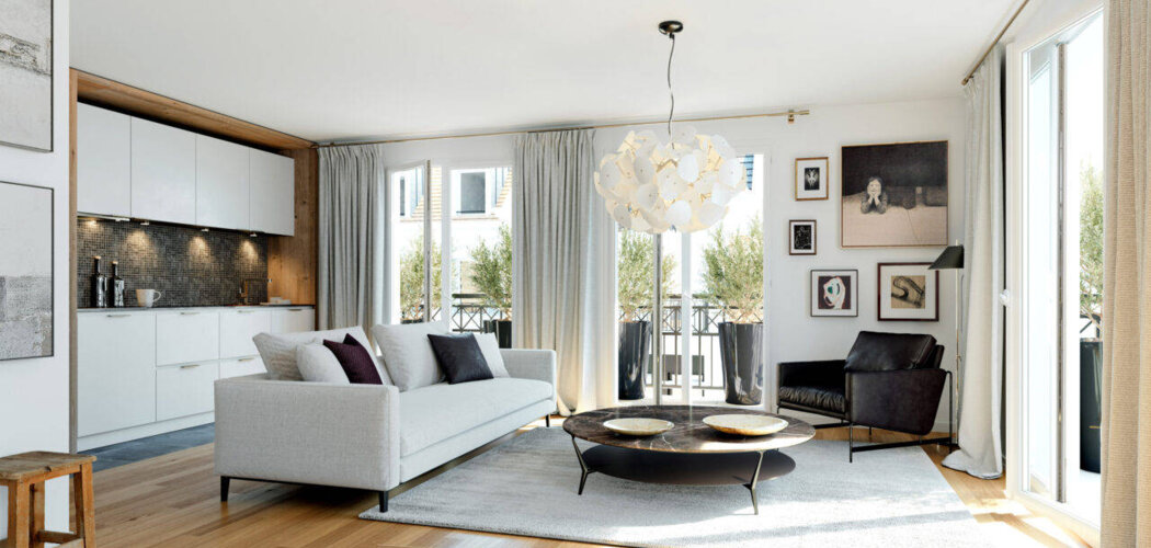 Programme immobilier neuf Les Hauts du Chateau - Montigny-lès-Cormeilles : Appartements T2–T4 avec terrasses, jardins privatifs et proximité cœur du village (95370) - Référence : 14719
