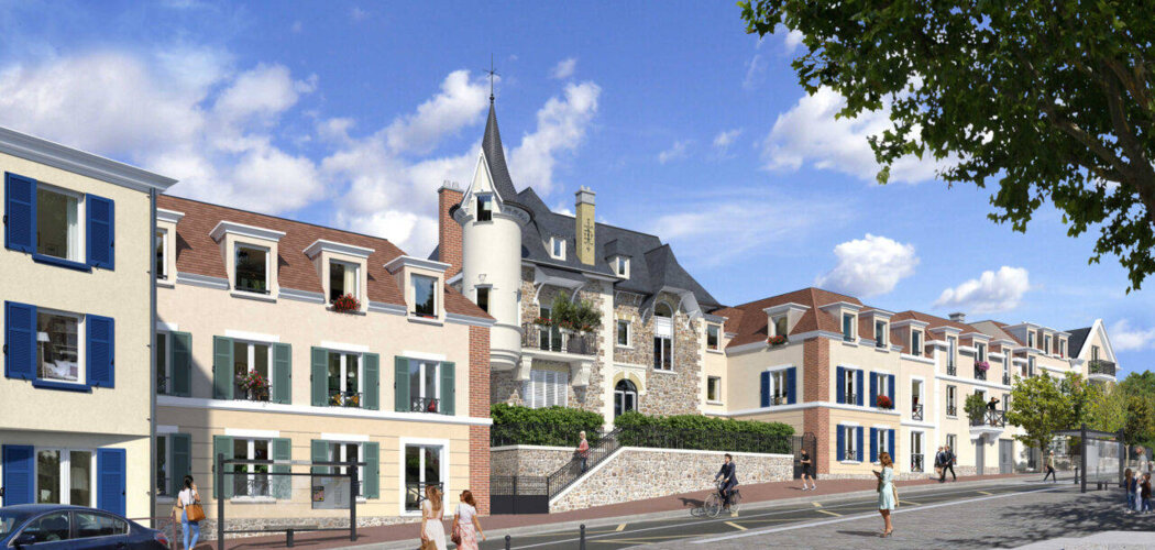 Programme immobilier neuf Les Hauts du Chateau - Montigny-lès-Cormeilles : Appartements T2–T4 avec terrasses, jardins privatifs et proximité cœur du village (95370) - Référence : 14719