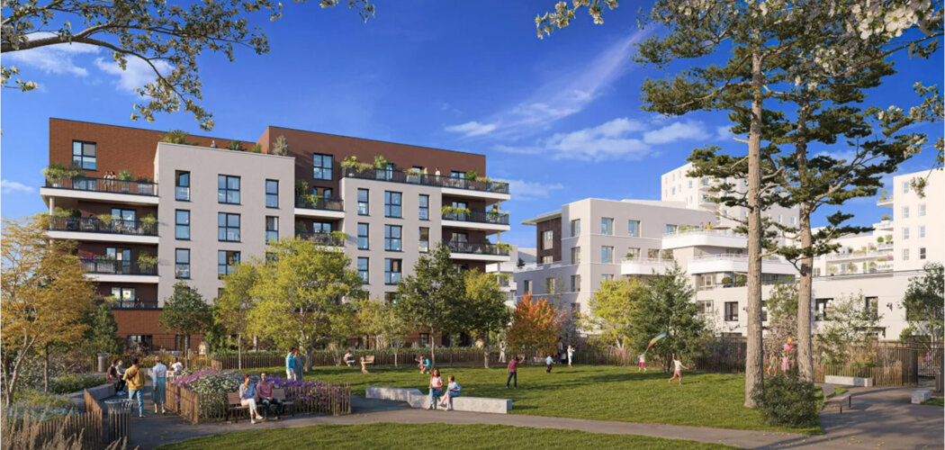 Programme immobilier neuf CADENCE - Montigny-lès-Cormeilles écoquartier à deux pas de la gare (95370) - Référence : 16739