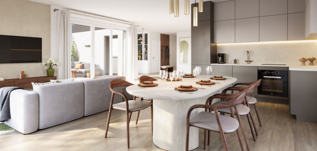 Programme immobilier neuf OXYGENE - Montigny-lès-Metz appartements neufs dans écoquartier Lizé (57950) - Référence : 18044