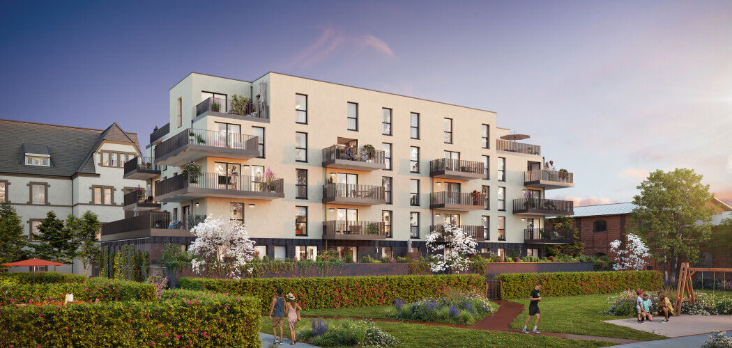 Programme immobilier neuf OXYGENE - Montigny-lès-Metz appartements neufs dans écoquartier Lizé (57950) - Référence : 18044
