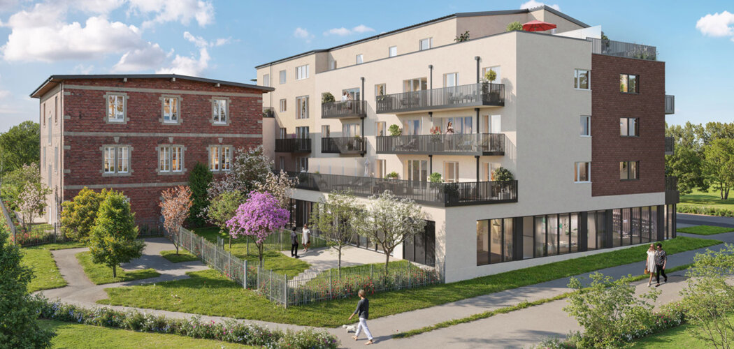 Programme immobilier neuf QUARTIER LIZE - LES TERRASSES DE LIZE - Montigny-lès-Metz résidence contemporaine à 9 min de la gare (57950) - Référence : 18046