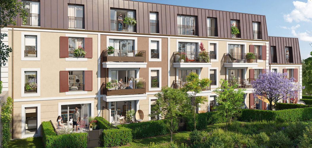 Programme immobilier neuf L Ecrin Harmonie - Montlhéry à 13 min à pied du centre-ville (91310) - Référence : 18569