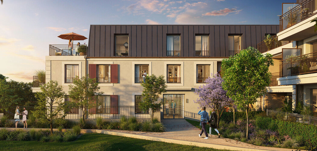 Programme immobilier neuf L Ecrin Harmonie - Montlhéry à 13 min à pied du centre-ville (91310) - Référence : 18569