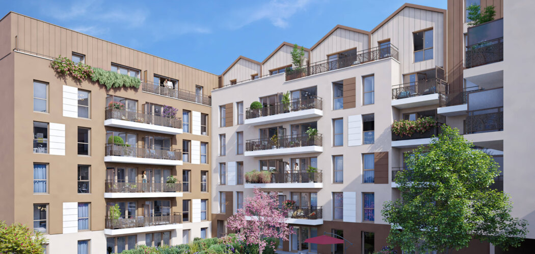 Programme immobilier neuf Domaine du Château - Montlhéry à deux pas de la place du marché (91310) - Référence : 16029