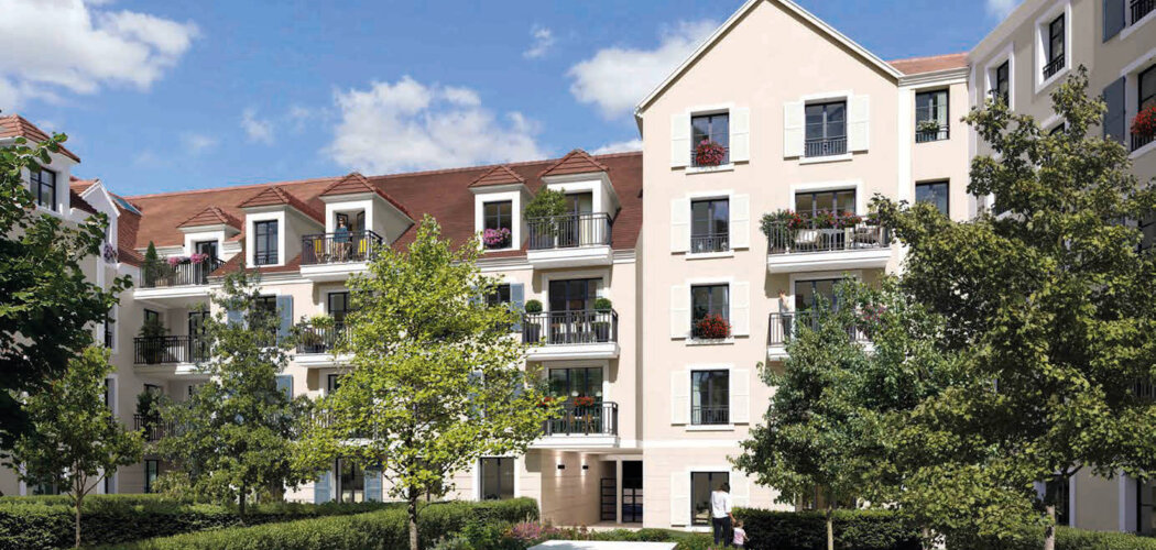 Programme immobilier neuf Closerie Coeur Village - Montlhéry : appartements neufs du studio au 4 pièces en plein cœur du village (91310) - Référence : 14976