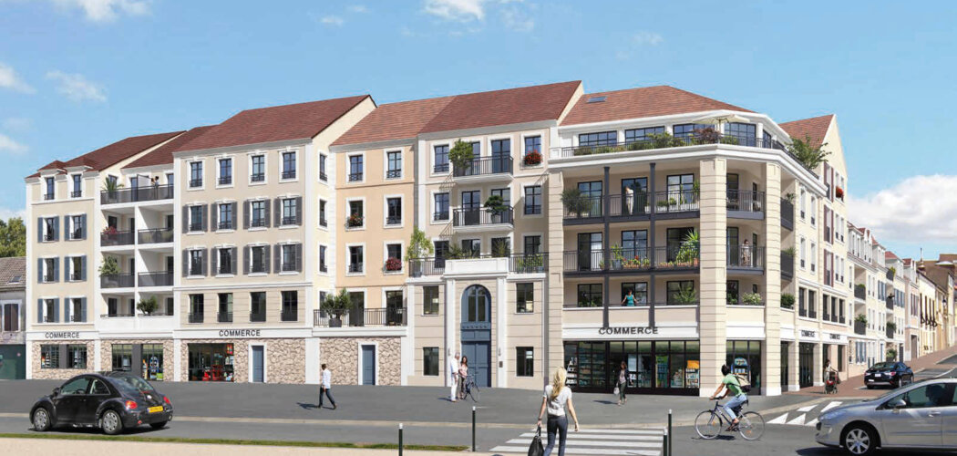 Programme immobilier neuf Closerie Coeur Village - Montlhéry : appartements neufs du studio au 4 pièces en plein cœur du village (91310) - Référence : 14976