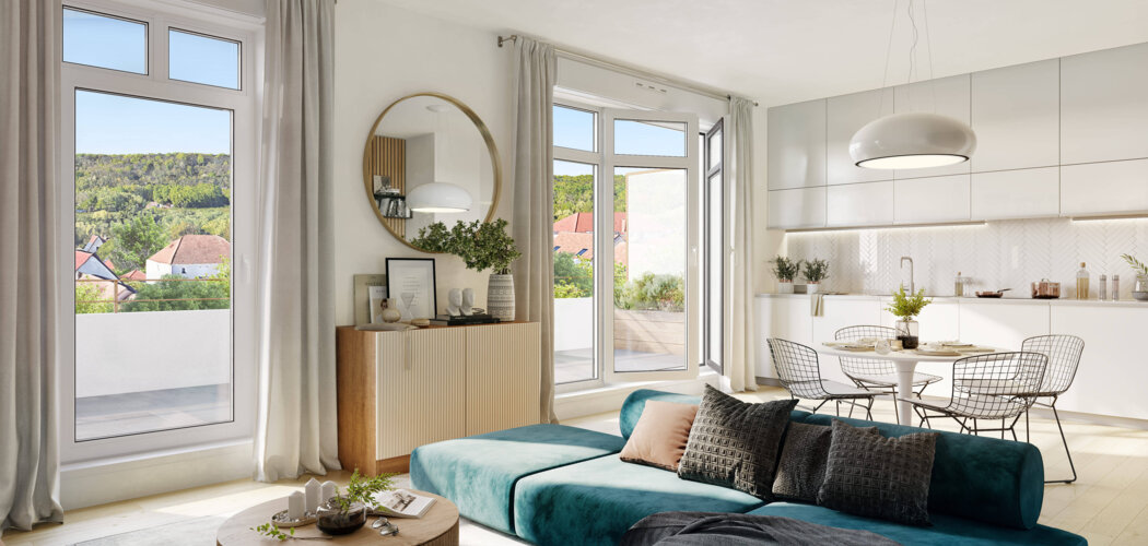 Programme immobilier neuf DOMAINE DE LA TOUR - Montlhéry : appartements neufs du studio au 4 pièces en quartier agréable (91310) - Référence : 14921