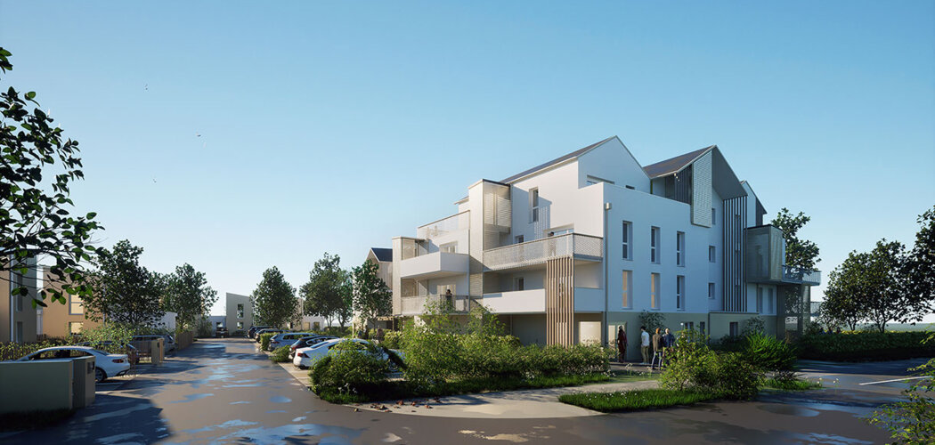 Programme immobilier neuf LE COURTIL MONTLOUIS - Montlouis-sur-Loire proche centre commercial des Atlantes (37270) - Référence : 11164