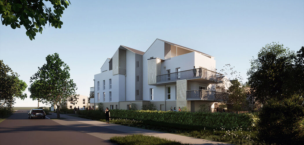 Programme immobilier neuf LE COURTIL MONTLOUIS - Montlouis-sur-Loire proche centre commercial des Atlantes (37270) - Référence : 11164