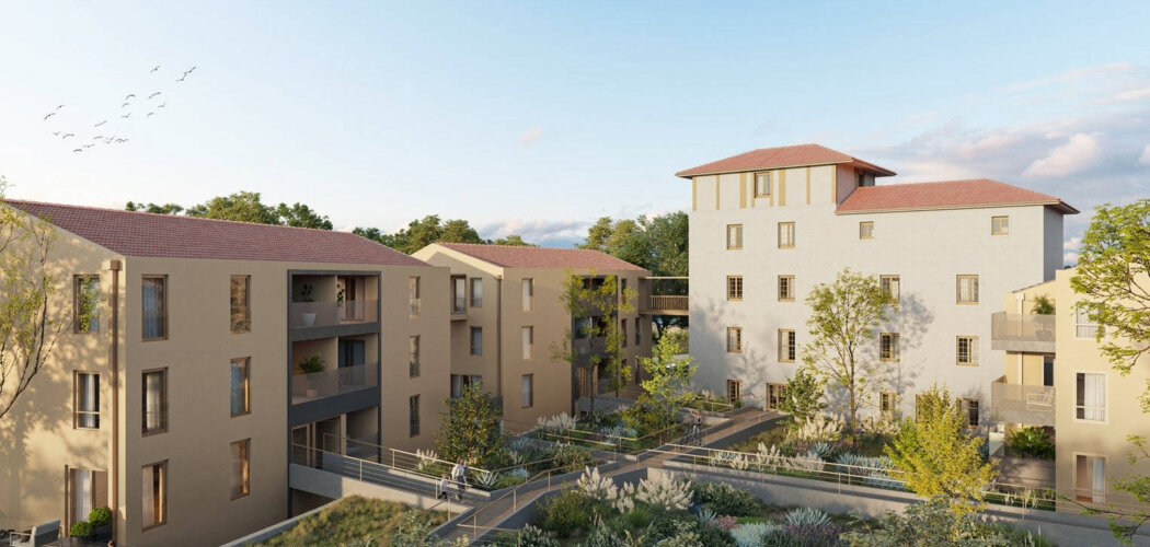 Programme immobilier neuf LE CLOS DU MOULIN - Montluel : appartements neufs du 2 au 3 pièces entre ville et campagne (01120) - Référence : 12723