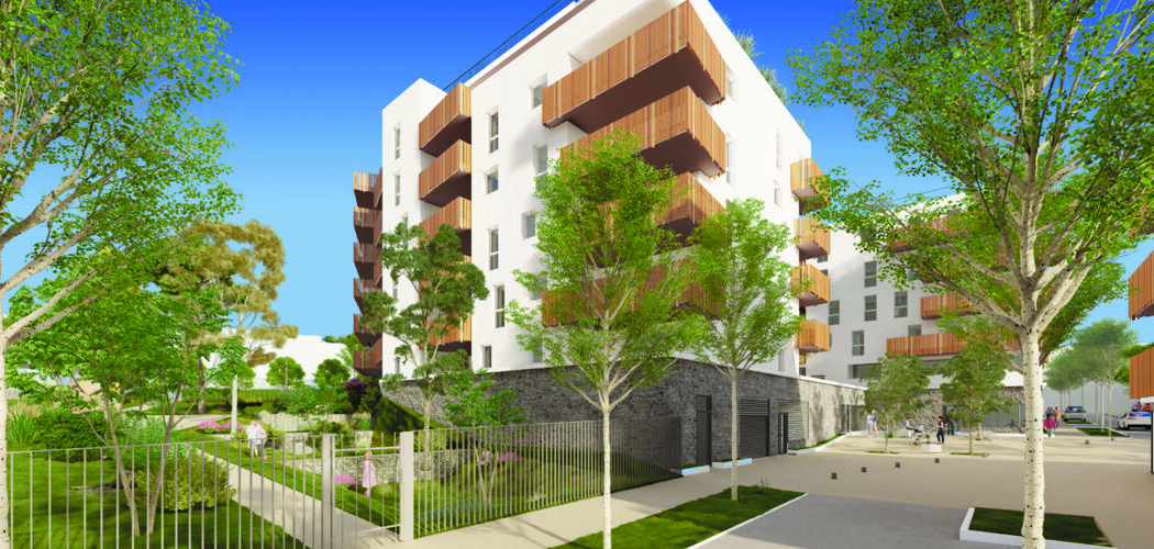 Programme immobilier neuf TOSHI - Montpellier : 20 appartements neufs 2 pièces à 5 min du tramway 2 Sabines (34000) - Référence : 15146