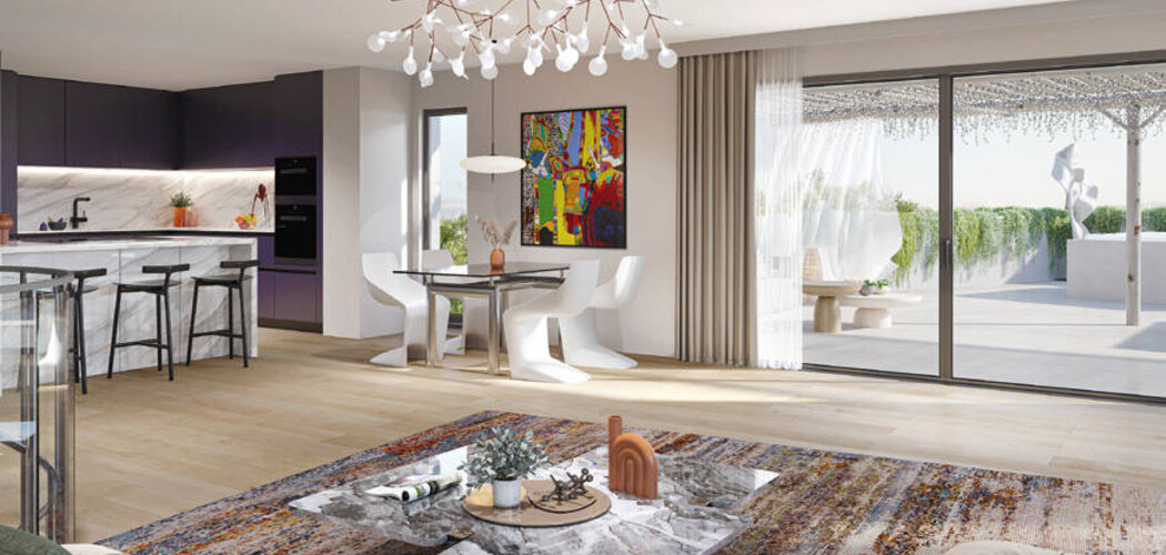Programme immobilier neuf Villa Manon - Montpellier : 7 logements neufs T2–T5 avec villa en attique dans le quartier Boutonnet (34000) - Référence : 15757