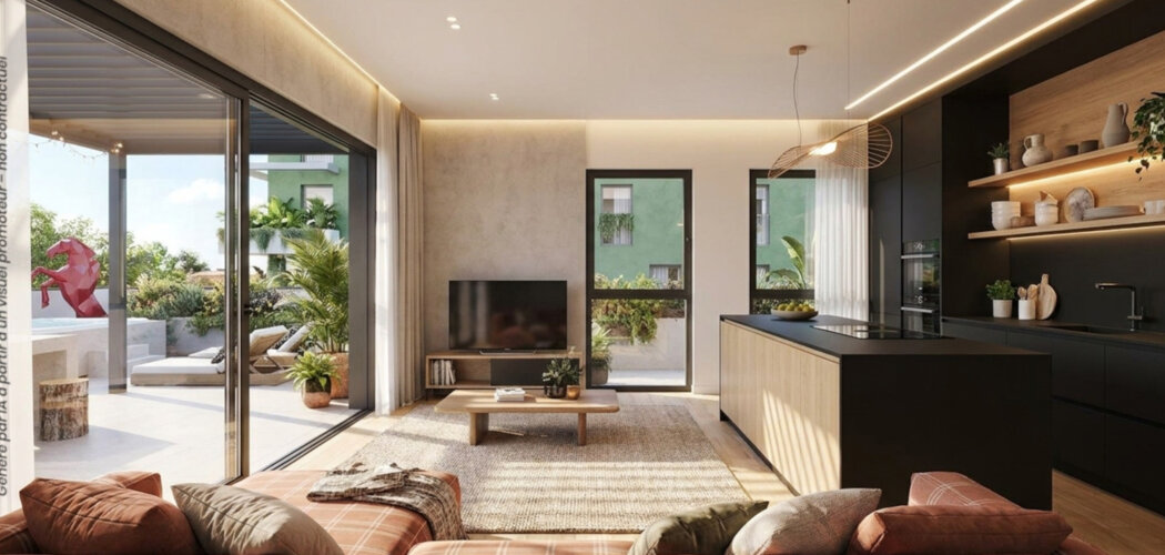 Programme immobilier neuf Villa Manon - Montpellier : 7 logements neufs T2–T5 avec villa en attique dans le quartier Boutonnet (34000) - Référence : 15757