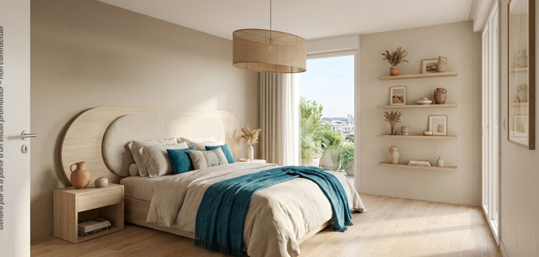 Programme immobilier neuf EVANESENS - Montpellier : 74 appartements neufs du 2 au 4 pièces en Port Marianne (34000) - Référence : 17062