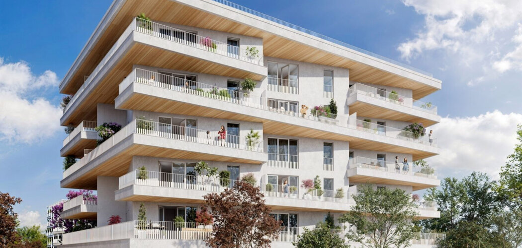 Programme immobilier neuf OMANA - Montpellier à 15 min de la place de la Comédie (34000) - Référence : 15154