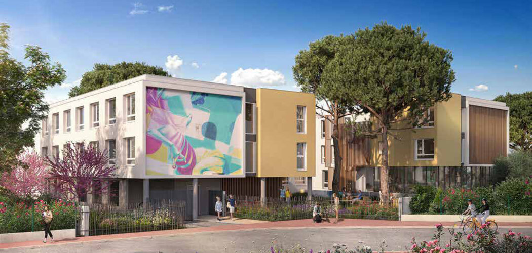 Programme immobilier neuf Umami - Montpellier à deux pas du futur tram T5 (34000) - Référence : 15155