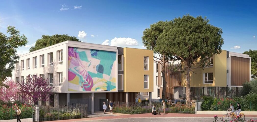 Programme immobilier neuf Umami LMNP - Montpellier à deux pas du futur tram T5 (34000) - Référence : 18341