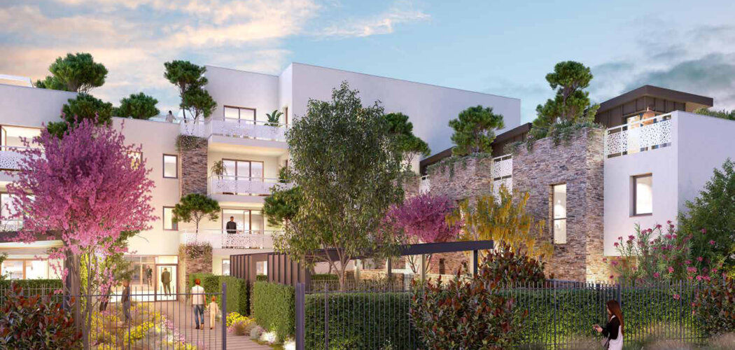 Programme immobilier neuf VIRTUOSO - Montpellier à deux pas du parc Jane Evrard (34000) - Référence : 15156