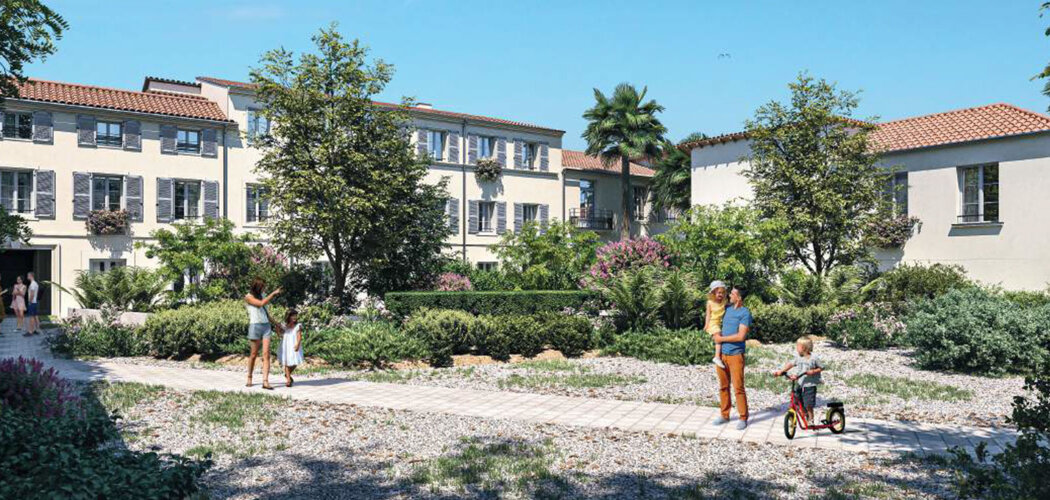 Programme immobilier neuf CLOS DE LA MERCI - Montpellier à proximité de Peyrou-Tribunal (34000) - Référence : 14246