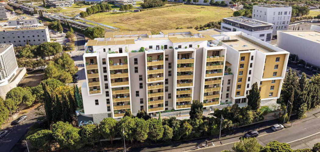 Programme immobilier neuf TIZIANO - Montpellier appartements lumineux près commerces et plages (34000) - Référence : 17479