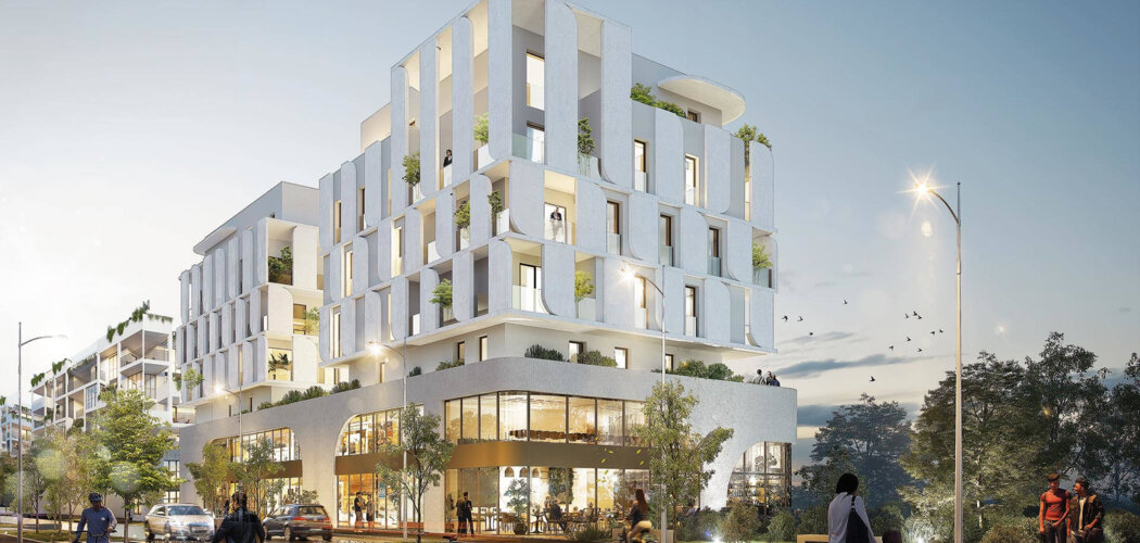 Programme immobilier neuf TRENDY -  Montpellier : appartements neufs du 2 au 4 pièces en éco-quartier Restanque (34000) - Référence : 14894