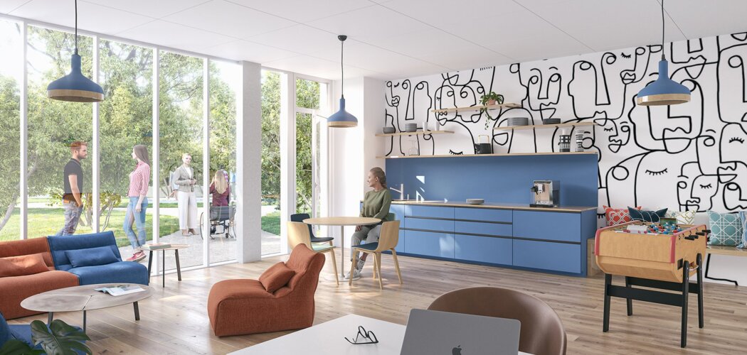 Programme immobilier neuf TRINITY - Montpellier : appartements neufs du studio au 5 pièces proche future ligne de tram 5 (34000) - Référence : 8246