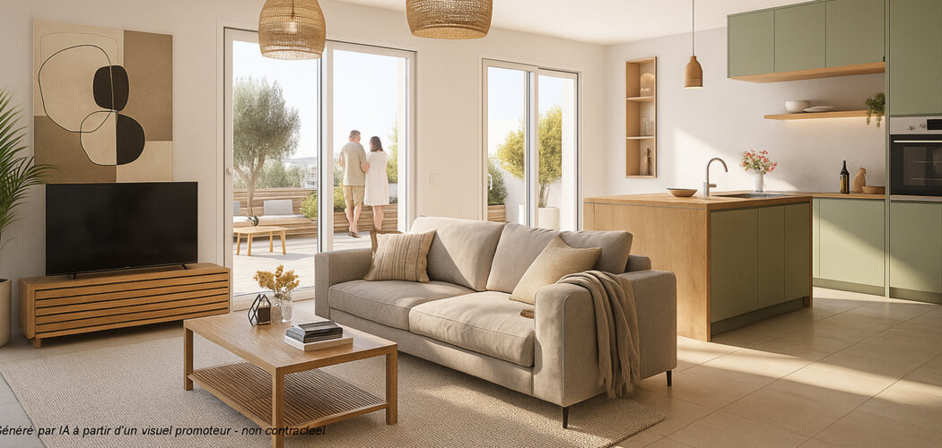 Programme immobilier neuf Ostarel - Montpellier, écoquartier de la Restanque à proximité des plages (34000) - Référence : 15162
