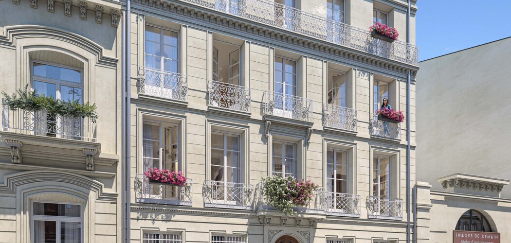 Programme immobilier neuf VILLA ANDRE - Montpellier Gambetta : 16 appartements neufs éligibles au Déficit Foncier (34000) - Référence : 15147