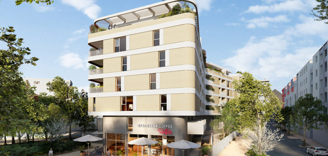 Programme immobilier neuf SAUDADE - Montpellier proche de la mairie et du tramway (34000) - Référence : 13150