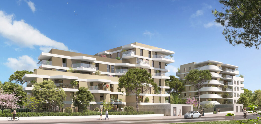 Programme immobilier neuf Duo Verde - Montpellier proche du futur tramway 5 (34000) - Référence : 16722