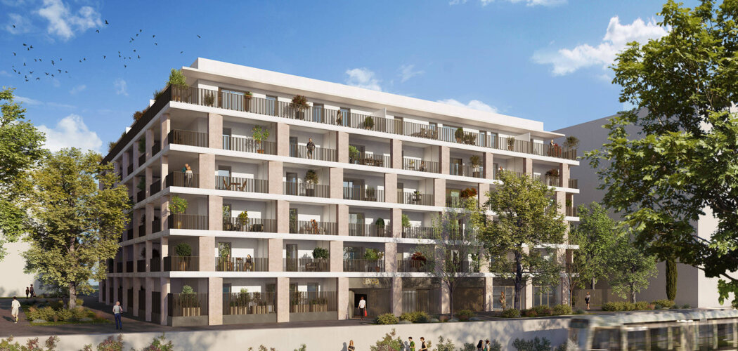 Programme immobilier neuf Jaya - Montpellier proche tram et centre historique (34000) - Référence : 12612