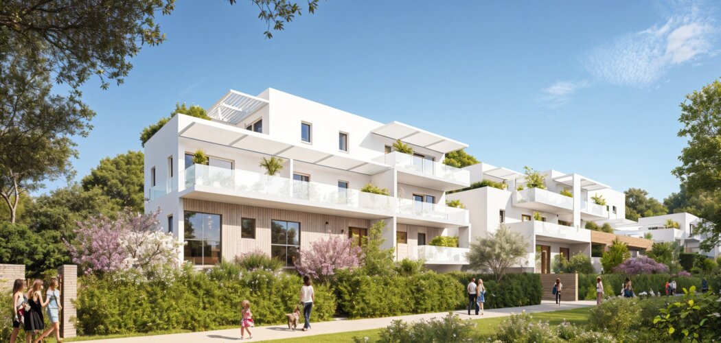 Programme immobilier neuf MAESTRA - Montpellier Quartier du Millénaire proche du tram T1 (34000) - Référence : 16588