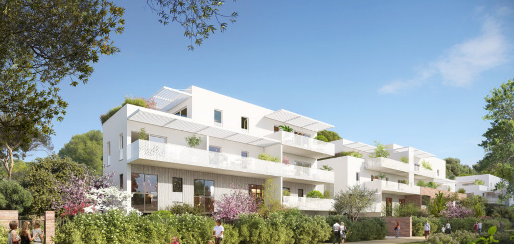Programme immobilier neuf MAESTRA - Montpellier quartier Millénaire proche parc Jane Evrard (34000) - Référence : 15157