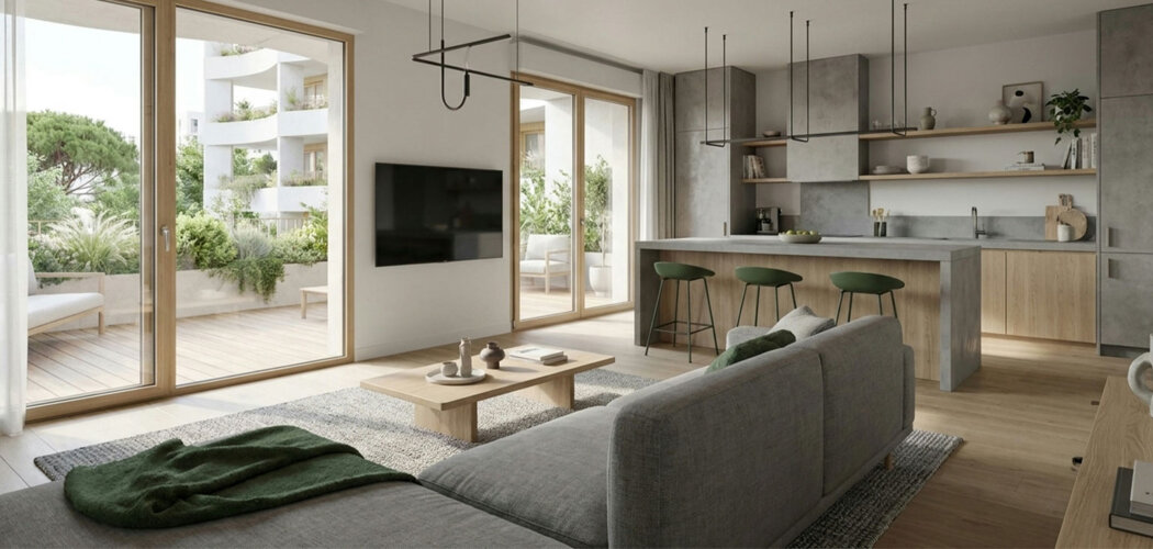 Programme immobilier neuf villa laures - Montpellier quartier Nouvelle Mairie près tram et centre ville (34000) - Référence : 9067