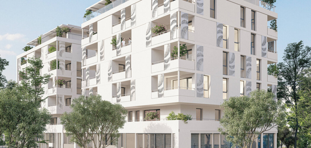 Programme immobilier neuf zebra - Montpellier Quartier Restanque à deux pas du tramway ligne 4 (34000) - Référence : 11379