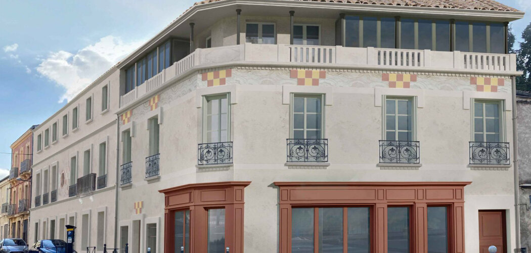 Programme immobilier neuf le jardin secret - Montpellier réhabilitation proche du Jardin des Plantes (34000) - Référence : 13461