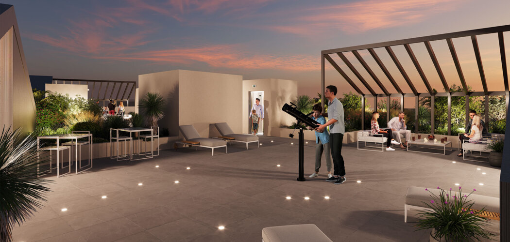Programme immobilier neuf ORION SKY - Montpellier résidence au cœur de Port Marianne (34000) - Référence : 15143