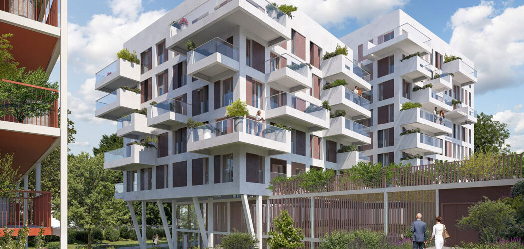 Programme immobilier neuf Terra Sud - Montpellier résidence neuve à 200 m du tram T4 (34000) - Référence : 17416