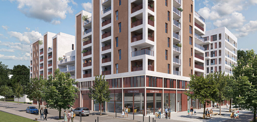 Programme immobilier neuf Terra Sud - Montpellier résidence neuve à 200 m du tram T4 (34000) - Référence : 17416