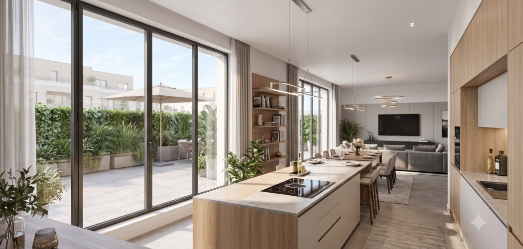 Programme immobilier neuf RESIDENCE L'EKLA - Montpellier résidence neuve à 5 min du tram T3 (34000) - Référence : 17845